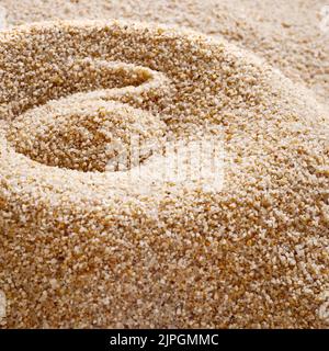sable, grains de sable, sables, grain de sable Banque D'Images