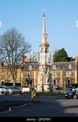 Banbury Oxfordshire Banbury Cross Banque D'Images