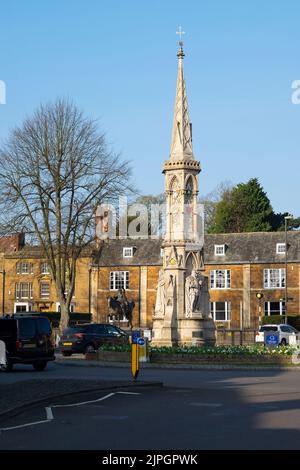 Banbury Oxfordshire Banbury Cross Banque D'Images