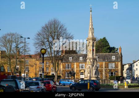 Banbury Oxfordshire Banbury Cross Banque D'Images