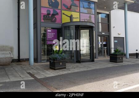 École des arts, des langues et des cultures de l'Université de Manchester. Centre Martin Harris pour la musique et le théâtre. Banque D'Images