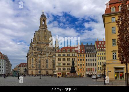 dresde, frauenkirche, dresdens, frauenkirches Banque D'Images