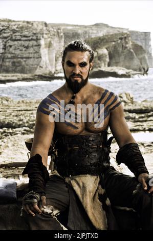 JASON MOMOA, jeu des trônes, 2011 Banque D'Images