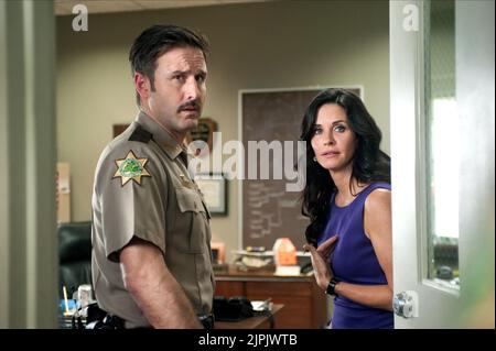 DAVID ARQUETTE, Courteney Cox, Scream 4, 2011 Banque D'Images