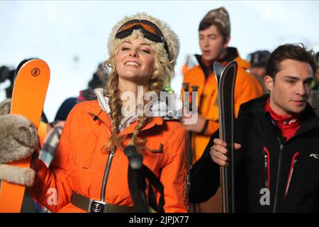 TAMSIN EGERTON, NICHOLAS BRAUN, Ed Westwick, CHALET GIRL, 2011 Banque D'Images