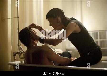 DANIEL CRAIG, ROONEY MARA, LA FILLE AU tatouage de Dragon, 2011 Banque D'Images