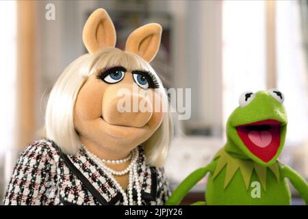 PIGGY, GRENOUILLE, LES MUPPETS, 2011 Banque D'Images