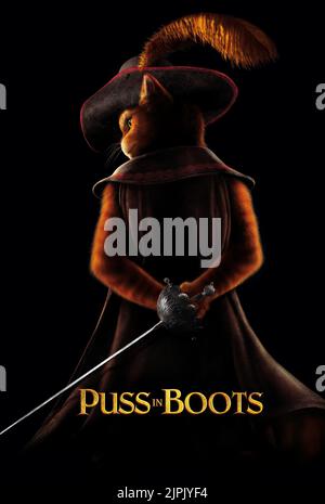 AFFICHE DE POUSS IN BOOTS, POUSS IN BOOTS, 2011 Banque D'Images