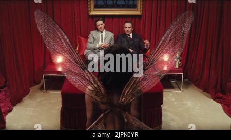 JAMES MCAVOY, ZOE KRAVITZ, Michael FASSBENDER, X-MEN : FIRST CLASS, 2011 Banque D'Images