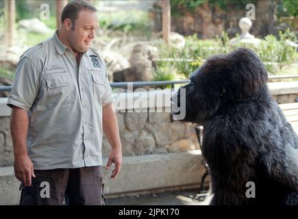 KEVIN JAMES, ZOOKEEPER, 2011 Banque D'Images