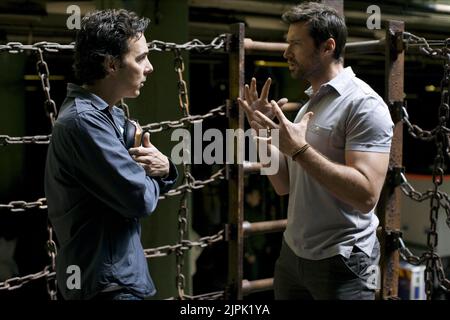 SHAWN LEVY, Hugh Jackman, REAL STEEL, 2011 Banque D'Images