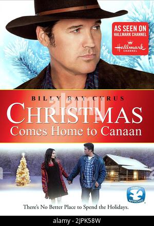 BILLY RAY CYRUS, GINA HOLDEN, NOËL REVIENT À LA MAISON À CANAAN, 2011 Banque D'Images