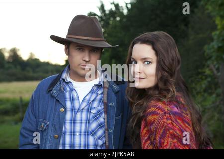 BILLY RAY CYRUS, GINA HOLDEN, NOËL REVIENT À LA MAISON À CANAAN, 2011 Banque D'Images