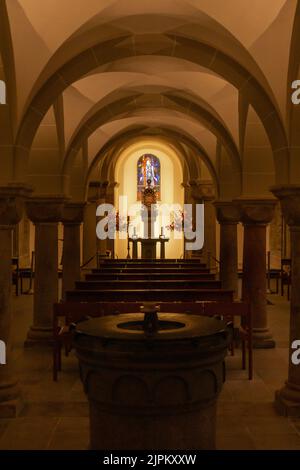 Crypte de l'église à Bonn Banque D'Images