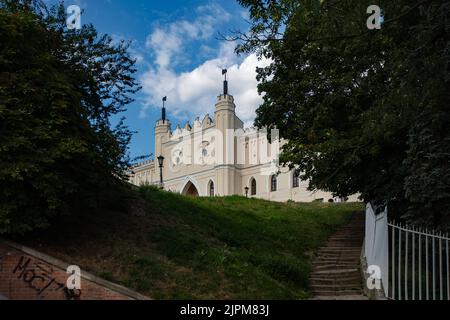 Lublin, Pologne - 11 août 2022:Château de Lublin à Lublin Banque D'Images