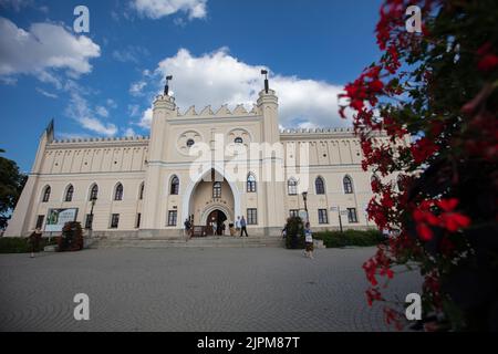 Lublin, Pologne - 11 août 2022:Château de Lublin à Lublin Banque D'Images