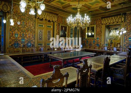 France, Loiret, Orleans, hôtel Groslot Banque D'Images