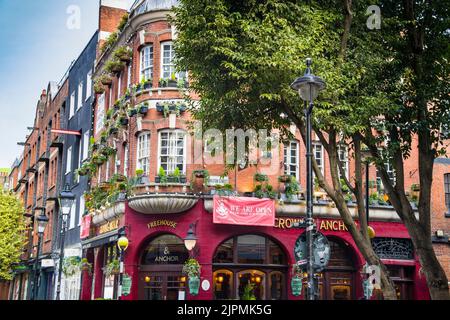 crown and anchor pub, shelton street, covent garden, londres, angleterre, royaume-uni, w1 Banque D'Images