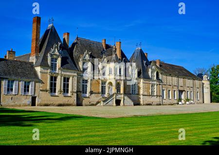 France, Loir-et-cher (41), Sologne, château de Villesavin // France, Loir et cher (41), Sologne, château de Villesavin Banque D'Images
