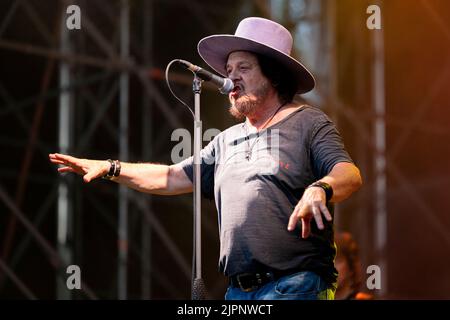 Turin Italie 2 juillet 2022 Zucchero live au Parc sonique Stupinigi © Andrea Ripamonti / Alay Banque D'Images