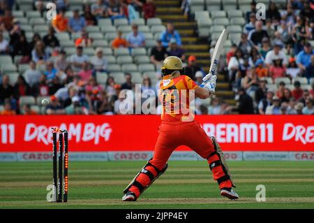 Birmingham, Royaume-Uni. 19th août 2022. Birmingham, 19 août 2022 Phoenix de cricket pendant la centaine Birmingham Phoenix vs Northern Super Chargers - Double Bill femmes & hommes Jeux (Karl W Newton/SPP) crédit: SPP Sport presse photo. /Alamy Live News Banque D'Images