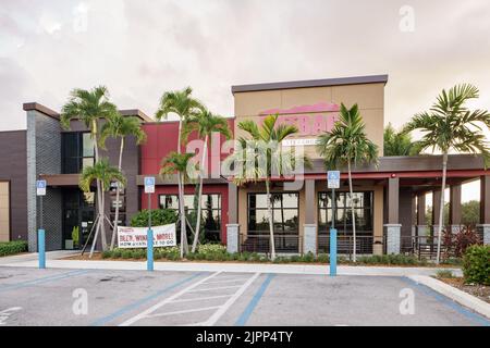 Miami, Floride, États-Unis - 6 août 2022 : photo de l'Outback Steakhouse Homestead Miami Banque D'Images