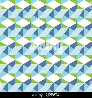 Élégant motif géométrique vectoriel sans couture. Tout le design ornemental répéter la texture. Arrière-plan abstrait des hexagons pour le textile Illustration de Vecteur