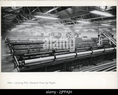 Smith & Calverley Ltd. Usine de fabrication de tissus à Huddersfield. Banque D'Images