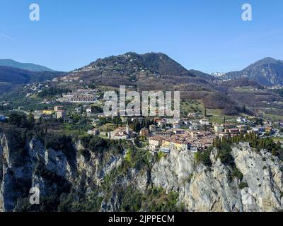 Photographie aérienne prise par drone. La photo a été prise avant le 2014 Banque D'Images