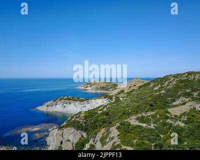 Photographie aérienne prise par drone. La photo a été prise avant le 2014 Banque D'Images