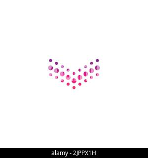 logo oiseau, logo de la technologie aigle icône symbole numérique Illustration de Vecteur