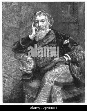 Frédéric Leighton, 1st Baron Leighton, PRA (1830 – 1896), connu sous le nom de Sir Frederic Leighton entre 1878 et 1896, peintre britannique, dessinateur et sculpteur. Ses œuvres dépeignaient des sujets historiques, bibliques et classiques dans un style académique. Banque D'Images