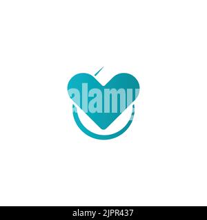 logo santé, modèle de conception de logo santé médicale Illustration de Vecteur