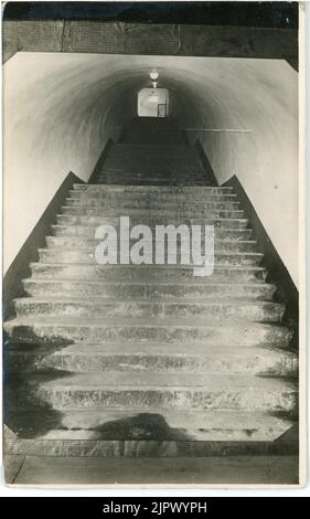 Construction du tunnel Queensway Mersey. 1925-1934 Banque D'Images