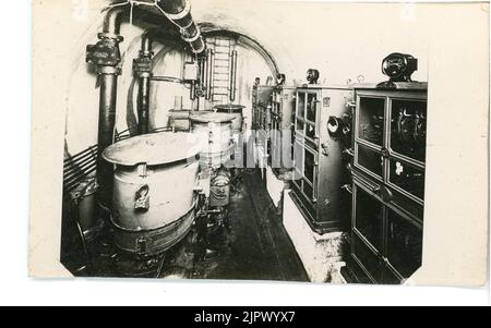 Construction du tunnel Queensway Mersey. 1925-1934 Banque D'Images