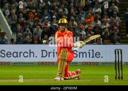 Birmingham, Royaume-Uni. 19th août 2022. Birmingham, 19 août 2022 Phoenix bat pendant la centaine Birmingham Phoenix vs Northern Super Chargers - Double Bill femmes & hommes Jeux (Karl W Newton/SPP) crédit: SPP Sport presse photo. /Alamy Live News Banque D'Images