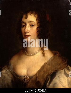 Theodore Russel - Portrait d'Anne Villiers Comtesse de Morton et Lady Dalkeith (1610-1654) Banque D'Images