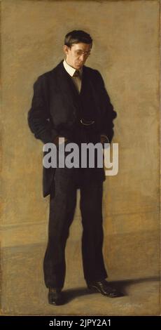 Thomas Eakins - le penseur, Portrait de Louis N. Kenton Banque D'Images