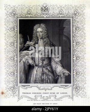 Thomas Osborne 1er duc de Leeds Banque D'Images