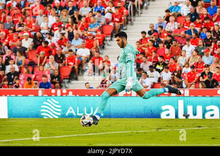 MALLORCA, ESPAGNE - AOÛT 20: Rui Silva de Real Betis pendant dans le match entre RCD Mallorca et Real Betis de la Liga Santander sur 20 août 2022 à visiter le stade de Majorque son Moix à Majorque, Espagne. (Photo de Samuel Carreño/PxImages) Banque D'Images