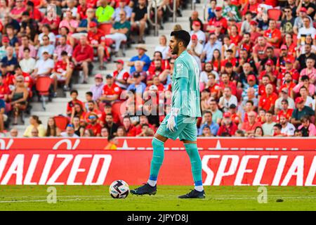 MALLORCA, ESPAGNE - AOÛT 20: Rui Silva de Real Betis dans le match entre RCD Mallorca et Real Betis de la Liga Santander sur 20 août 2022 à visiter le stade de Majorque son Moix à Majorque, Espagne. (Photo de Samuel Carreño/PxImages) Banque D'Images