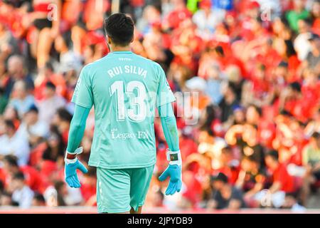 MALLORCA, ESPAGNE - AOÛT 20: Rui Silva de Real Betis dans le match entre RCD Mallorca et Real Betis de la Liga Santander sur 20 août 2022 à visiter le stade de Majorque son Moix à Majorque, Espagne. (Photo de Samuel Carreño/PxImages) Banque D'Images