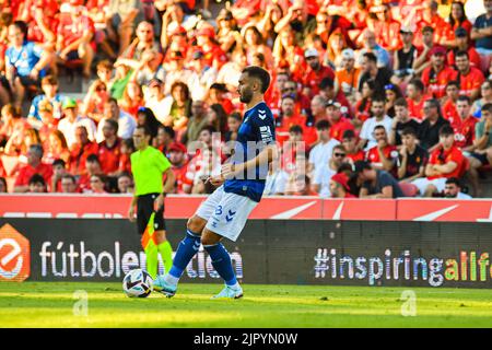 Majorque, Majorque, Espagne. 20th août 2022. MALLORCA, ESPAGNE - AOÛT 20: Pezzella allemande de Real Betis dans le match entre RCD Mallorca et Real Betis de la Liga Santander sur 20 août 2022 à visiter le stade de Majorque son Moix à Majorque, Espagne. (Credit image: © Samuel Carreño/PX Imagens via ZUMA Press Wire) Banque D'Images