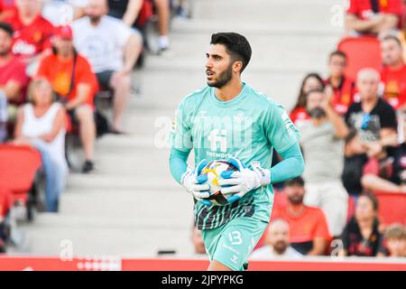 Majorque, Majorque, Espagne. 20th août 2022. MALLORCA, ESPAGNE - AOÛT 20: Rui Silva de Real Betis dans le match entre RCD Mallorca et Real Betis de la Liga Santander sur 20 août 2022 à visiter le stade de Majorque son Moix à Majorque, Espagne. (Credit image: © Samuel Carreño/PX Imagens via ZUMA Press Wire) Banque D'Images