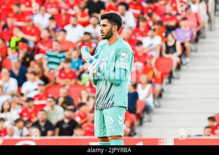 Majorque, Majorque, Espagne. 20th août 2022. MALLORCA, ESPAGNE - AOÛT 20: Rui Silva de Real Betis dans le match entre RCD Mallorca et Real Betis de la Liga Santander sur 20 août 2022 à visiter le stade de Majorque son Moix à Majorque, Espagne. (Credit image: © Samuel Carreño/PX Imagens via ZUMA Press Wire) Banque D'Images