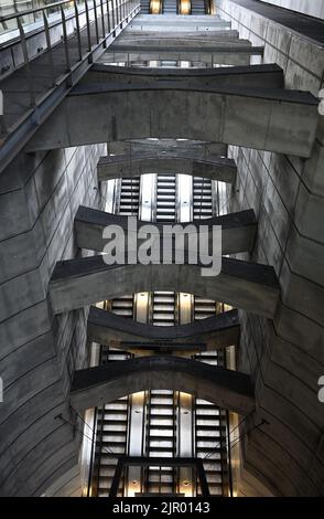 Station de métro Schottenring à Vienne Banque D'Images