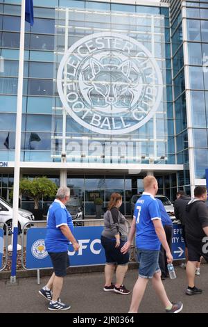 Leicester, Royaume-Uni. 20th août 2022. Pré-match à Leicester City et Southampton EPL Premier League match, au King Power Stadium, Leicester, Royaume-Uni, on 20 août 2022 Credit: Paul Marriott/Alay Live News Banque D'Images