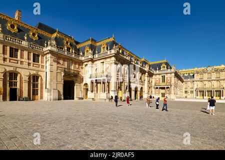 Le château de Versailles. Paris France. Banque D'Images