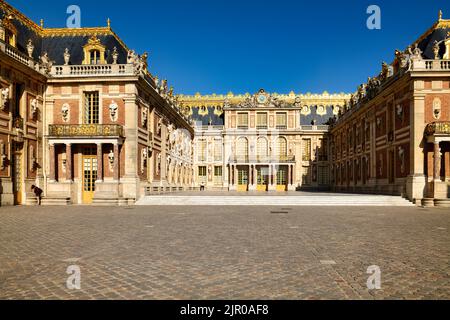 Le château de Versailles. Paris France. Banque D'Images