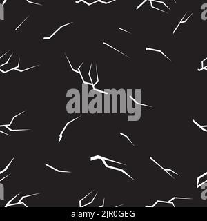 Concept de décorations d'Halloween. Motif transparent avec icônes blanches. Éléments de conception pour l'affiche de fête d'halloween. Illustration de dessin animé à plat. Objets. Illustration de Vecteur